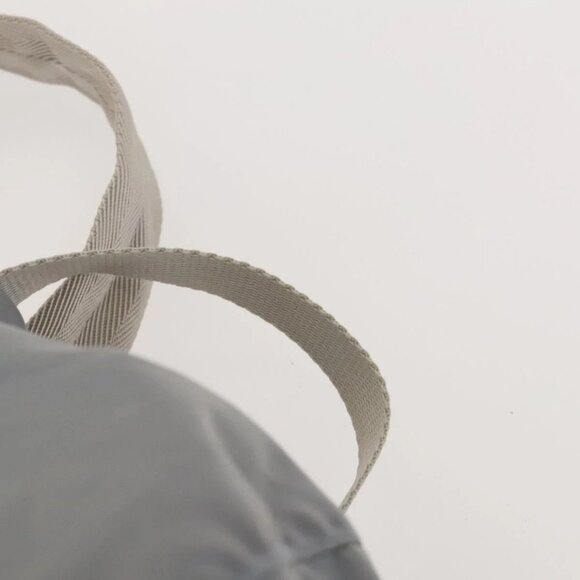 PRADA Backpack Nylon Light Blue Silver Auth - Picture 11 of 16